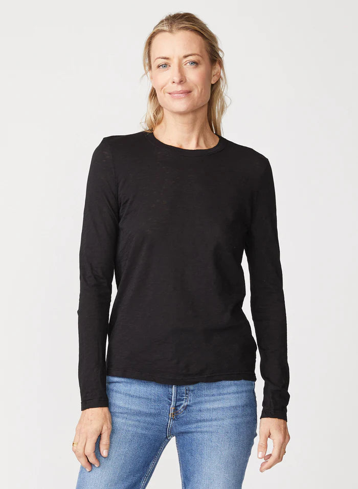 Supima Slub Jersey LS Crew (2114)