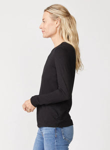 Supima Slub Jersey LS Crew (2114)