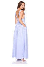 Poplin Cross Back Dress