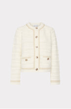 Metallic Textured Knit Jacket