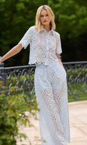 Dubois Cotton Eyelet Shirt