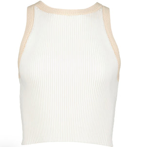 Candace Ribbed Sweater Tank