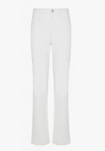 5 Pocket Leather Micro Flare