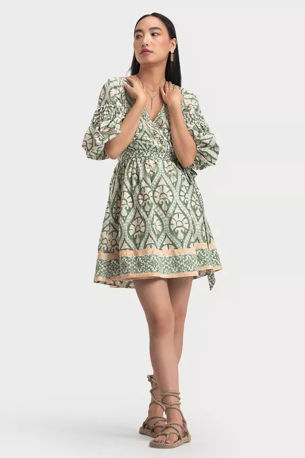 Dinara Wrap Dress