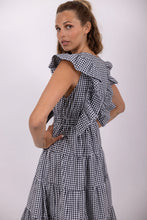 Shandrani Ghingham Maxi Dress