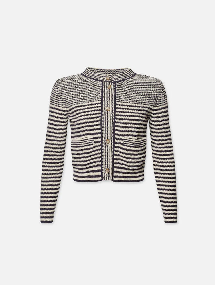 Compact Stripe Cardi