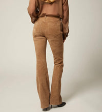5 Pocket Leather Micro Flare