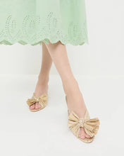 Emilia Pleated Knot Mule
