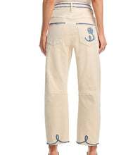 Floral Embroidered Jeans