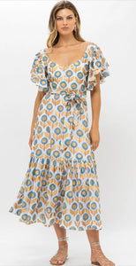 Belted Flirty Maxi