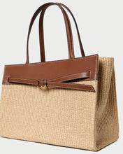 Aidan Natural Straw Work Tote