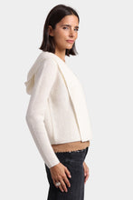 Cashmere 5GG Shaker Hooded Flyaway Cardigan