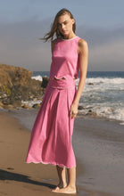 Scalloped Midi Skirt