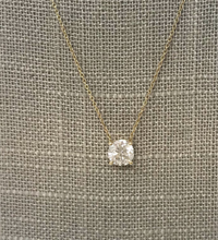 Solitaire Diamond Necklace