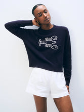 Lobster Cashmere Crewneck
