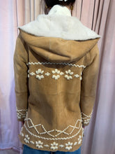 Embroidered Shearling Jacket