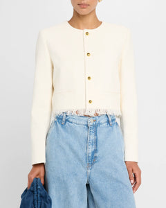 The Tweed Fringe Jacket