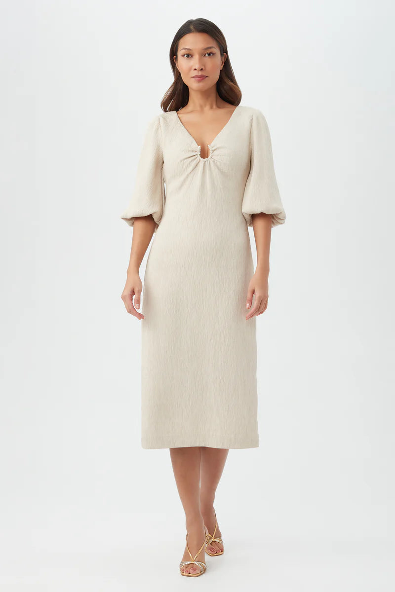 Madeline Dress - Sahara Stone