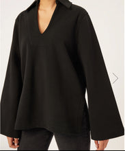 Millie Top collar V Neck