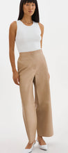 Yaren Wide Leg Leather Pant