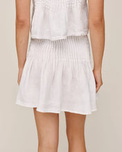 Pintuck Mini Skirt