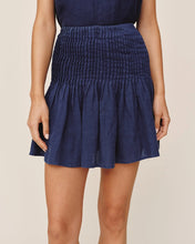 Pintuck Mini Skirt