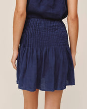 Pintuck Mini Skirt