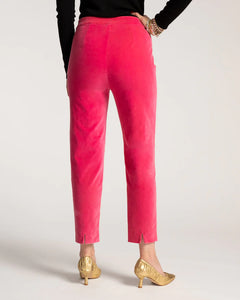 Lucy Pant Pink Velvet