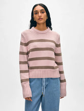 Organic Cotton Striped Crew Neck