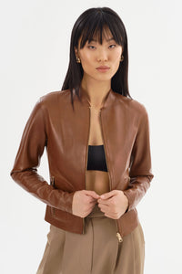 Chapin Reversible Leather Jacket