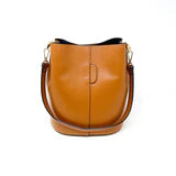 Leather Bucket Bag