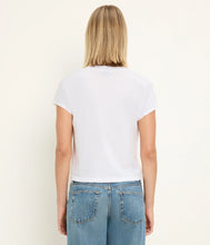 Harlan Cropped V-Neck Tee