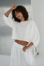 Demi Linen Top