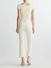 Bridget Boot Crop Scalloped Hem