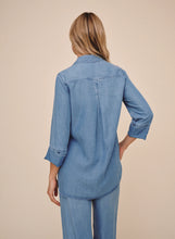 Shirt Tail Button Down - Indigo Harbor Wash
