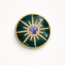 Malachite & Tanzanite Compass