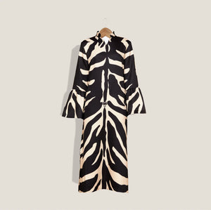 Palm Beach Dress-Zebra