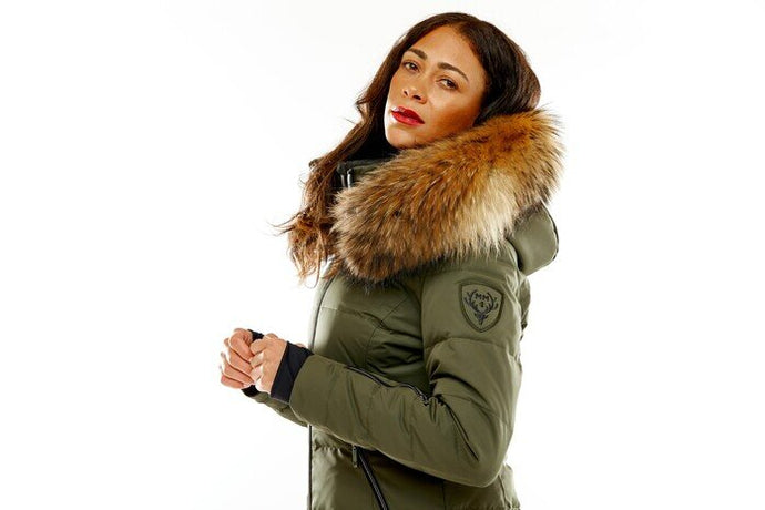 Kloe Down Jacket w Fur