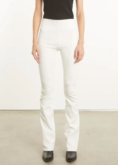 Leather Micro Flare Leggings