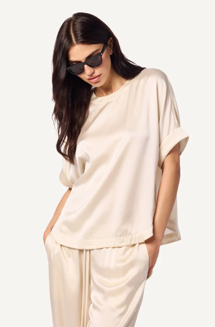 Nessa Relaxed Cuffed T-Shirt