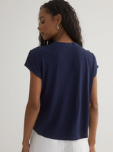Short Sleeve Placket Pullover