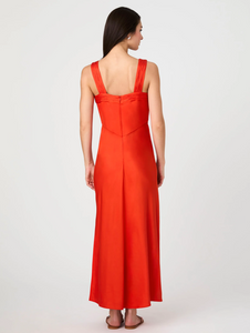 Ennis Satin Midaxi Dress