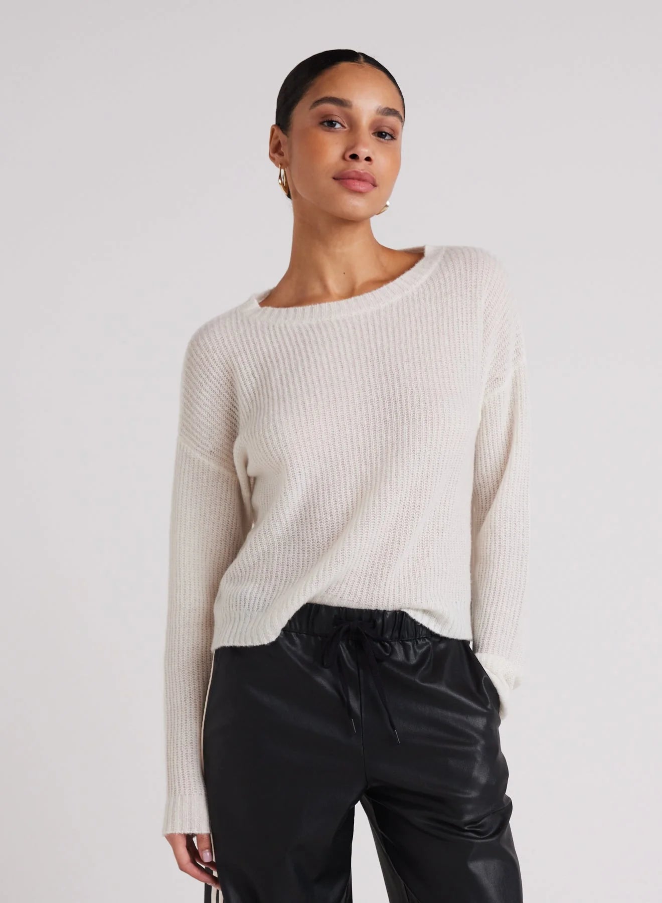 Drop Shoulder Sweater