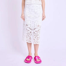 Joaquina Long Macrame Skirt