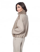 Danish Mink Jacket with Cashmere Wool Sleeves