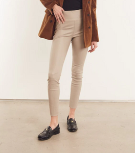 Ankle Leather Legging