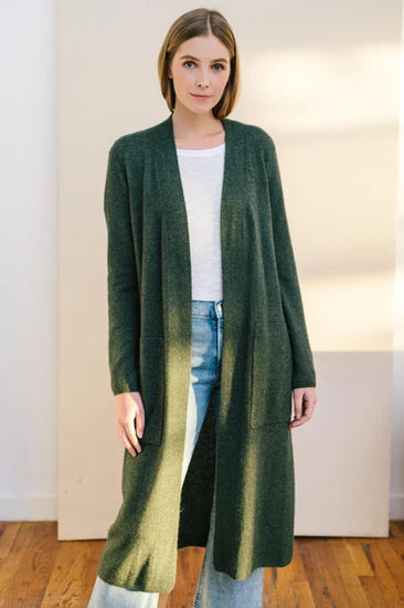 Long Cashmere Duster