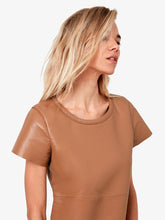 New guard Leather Tee (Toffee)