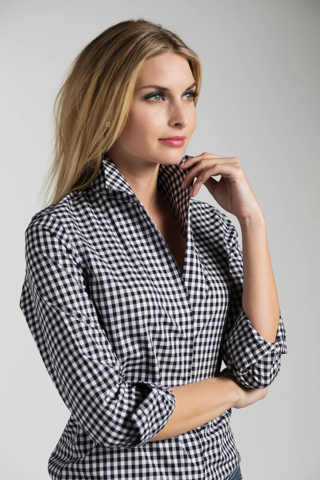 Upturned collar best sale dress shirt